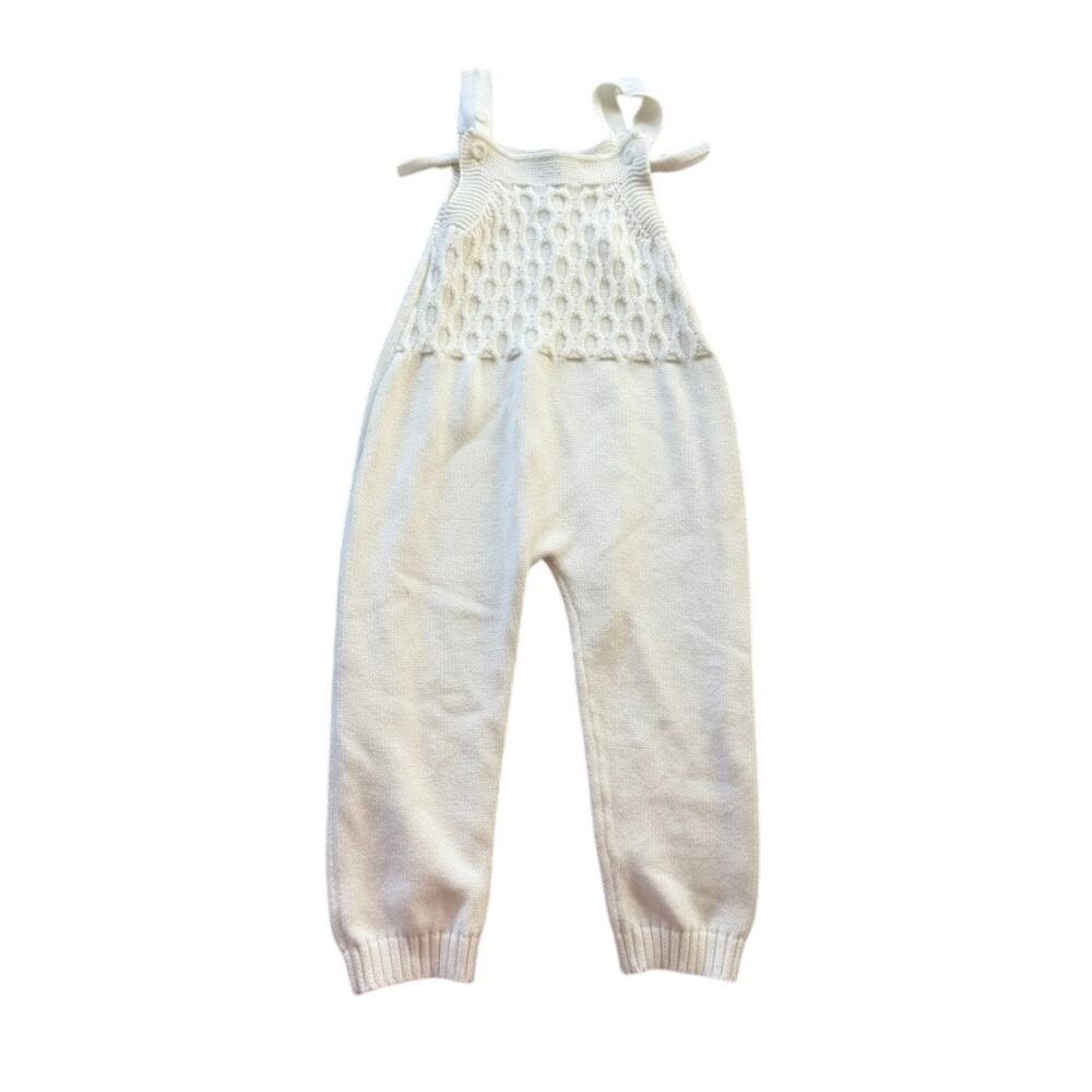 Bailey's Blossoms Knit Jumper White Girls 2T Winter Holiday